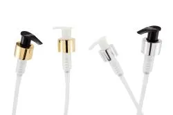 balenie kozmetiky, fľaše, fľaše, pumpy, uzávery, Poľsko - produkt 04